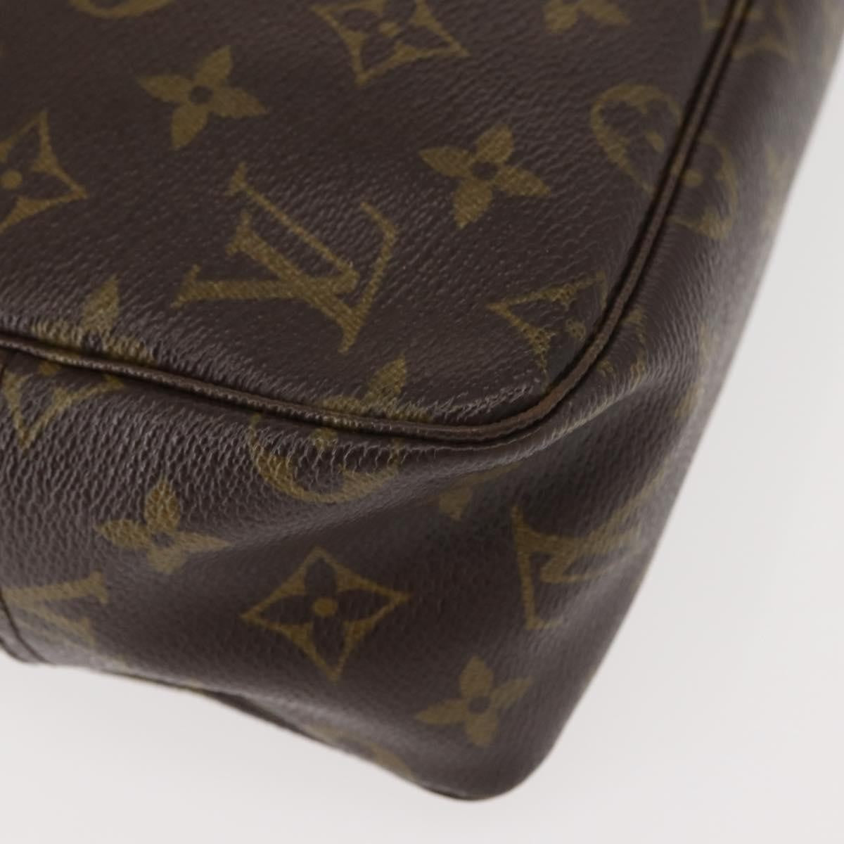 Louis Vuitton Trousse Toilette Monogram Canvas, BROWN, CANVAS, Clutche & pouche