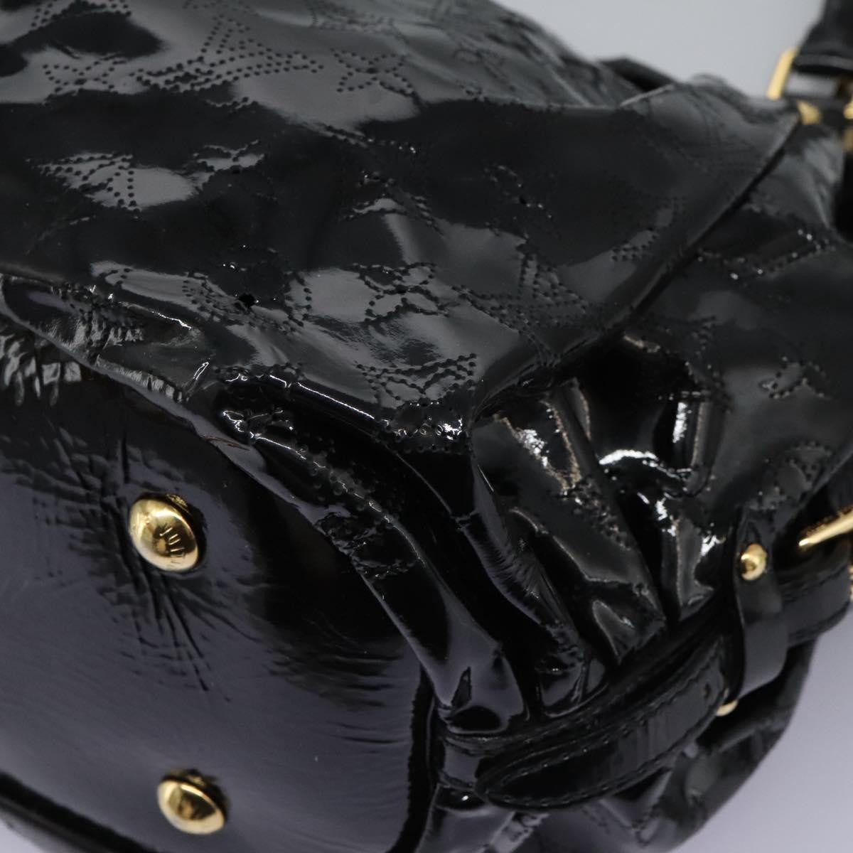 Louis Vuitton Surya Tote bag Mahina Patent Leather, BLACK, PATENT_LEATHER, Shoulder bag