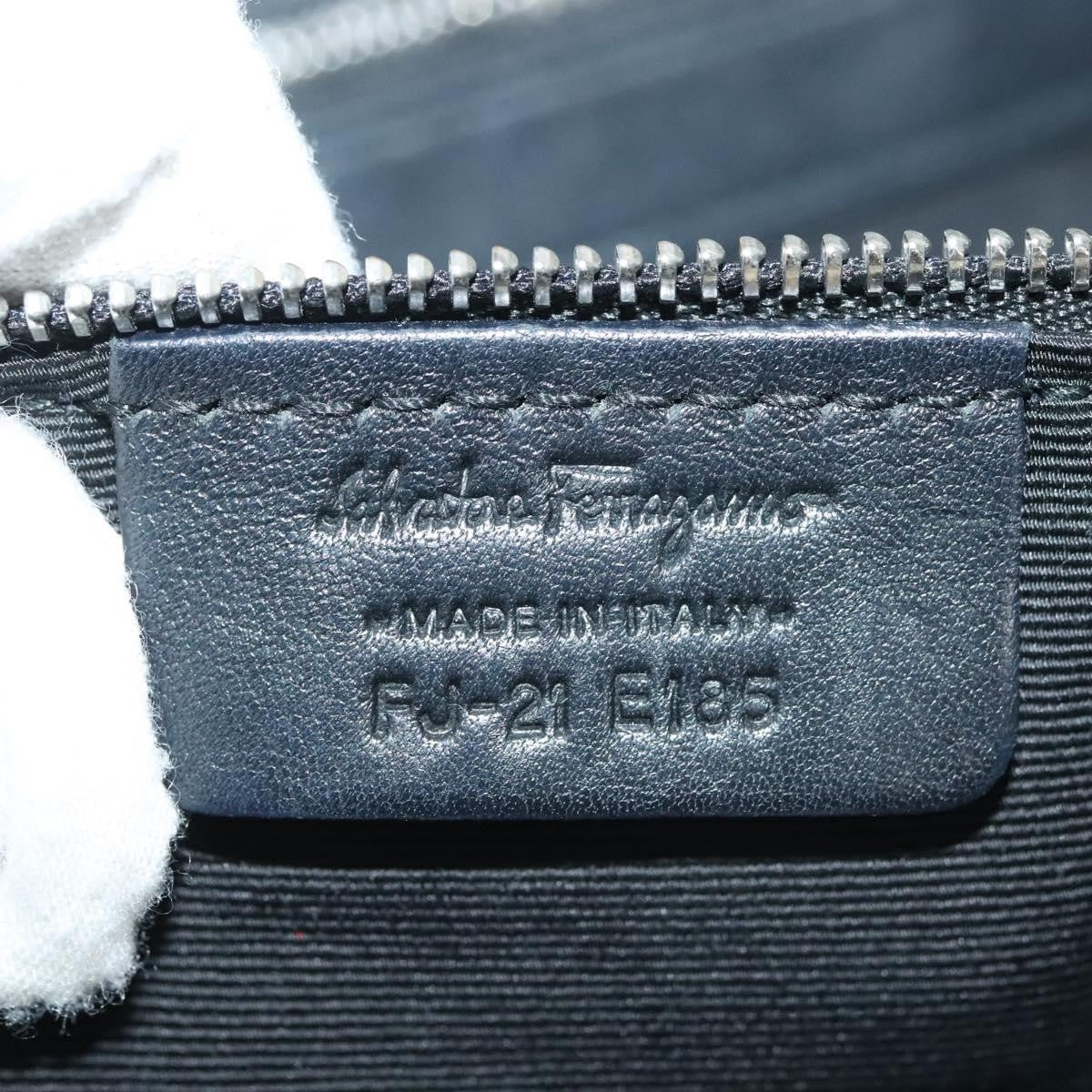 Salvatore Ferragamo Vara bow tote Leather, BLACK, LEATHER, Tote bag