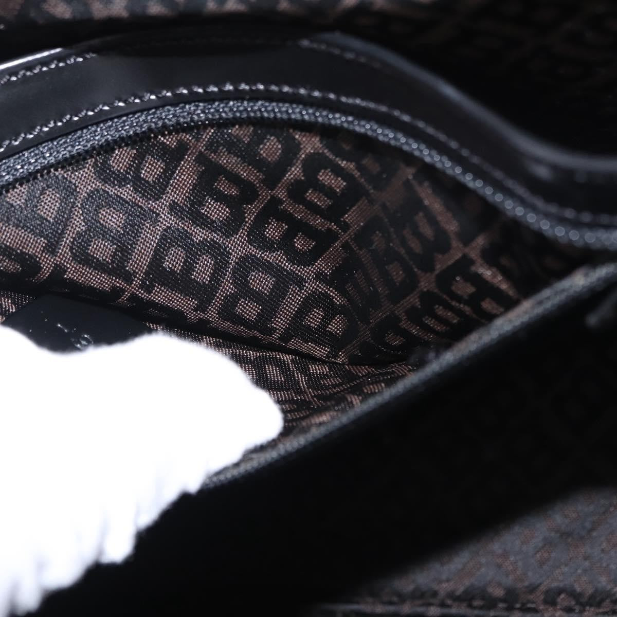 Bally Vintage Shoulder Bag Leather, BLACK, LEATHER, Shoulder bag