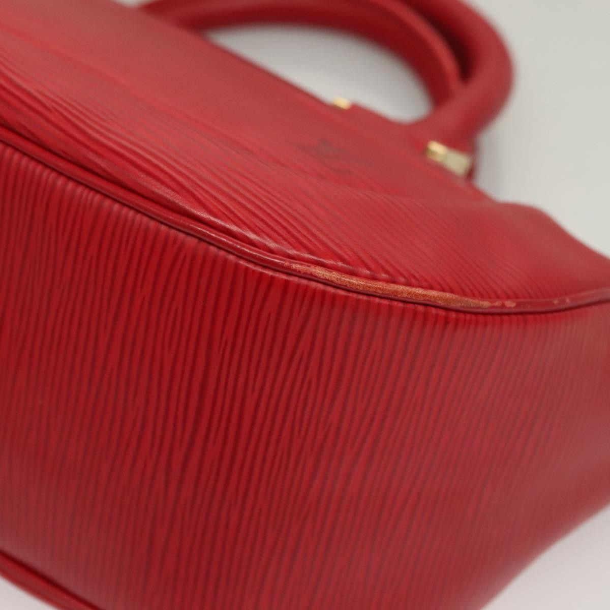 Louis Vuitton Danura Handbag Epi, RED, LEATHER, Handbag