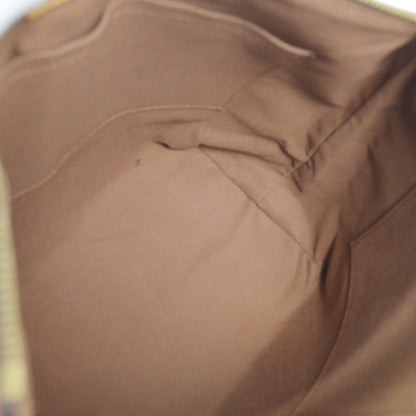 Louis Vuitton Palermo Handbag Monogram Canvas, BROWN, CANVAS, Tote bag