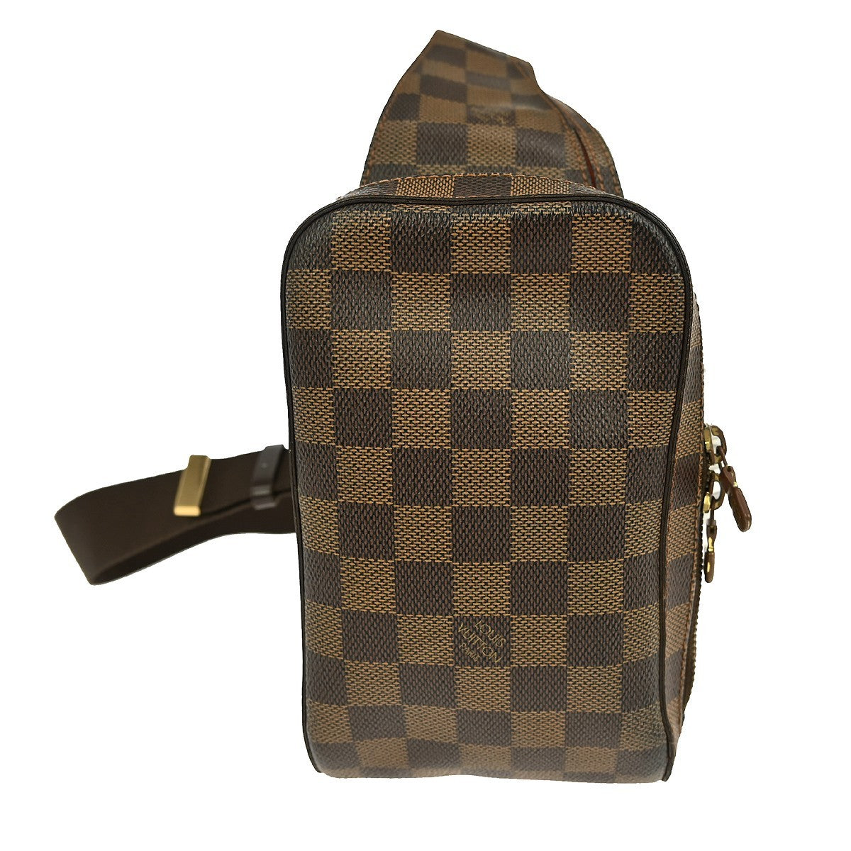 Louis Vuitton Geronimos Waist Bag Damier, BROWN, CANVAS, Shoulder bag