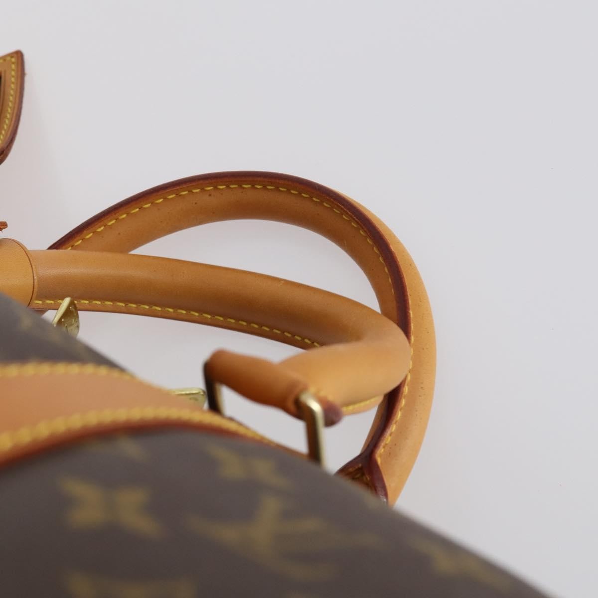 Louis Vuitton Keepall Bag Monogram Canvas, BROWN, CANVAS, Travel bag