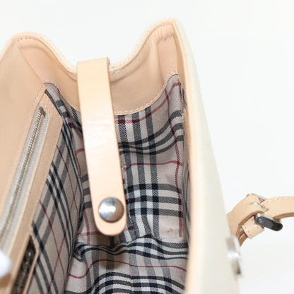 Burberry Vintage Handbag Canvas, BEIGE, CANVAS, Handbag