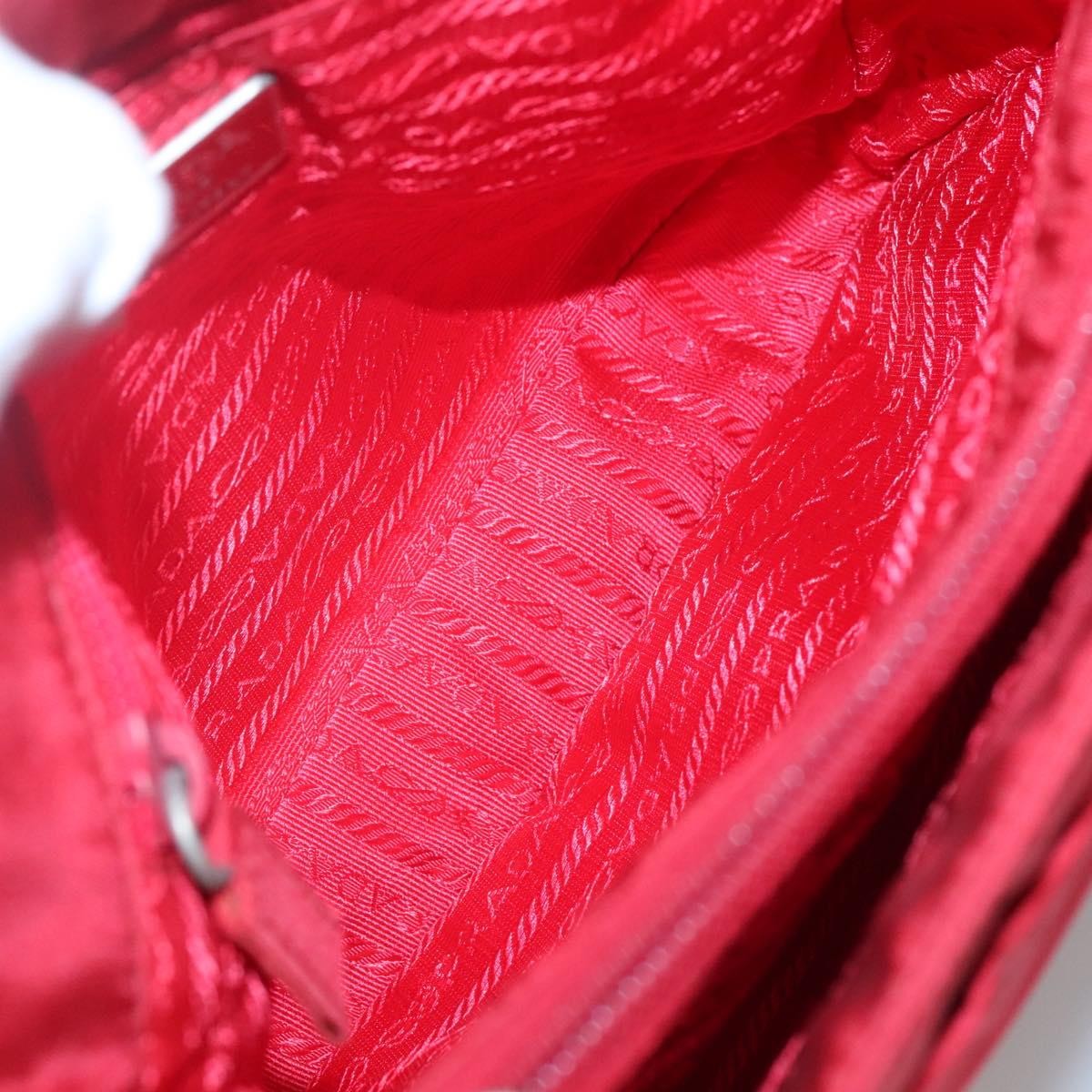 Prada Vintage Tote Tessuto, RED, NYLON, Tote bag