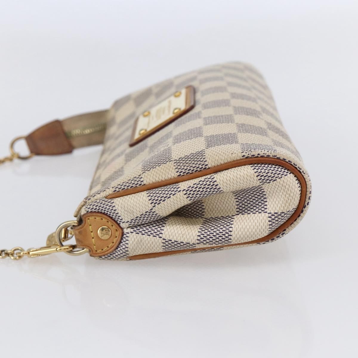 Louis Vuitton Eva Handbag Damier, BEIGE, CANVAS, Handbag