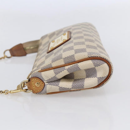 Louis Vuitton Eva Handbag Damier, BEIGE, CANVAS, Handbag