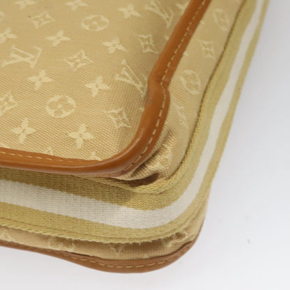 Louis Vuitton Mary Kate Messenger Bag Mini Lin, BEIGE, CANVAS, Crossbody bag