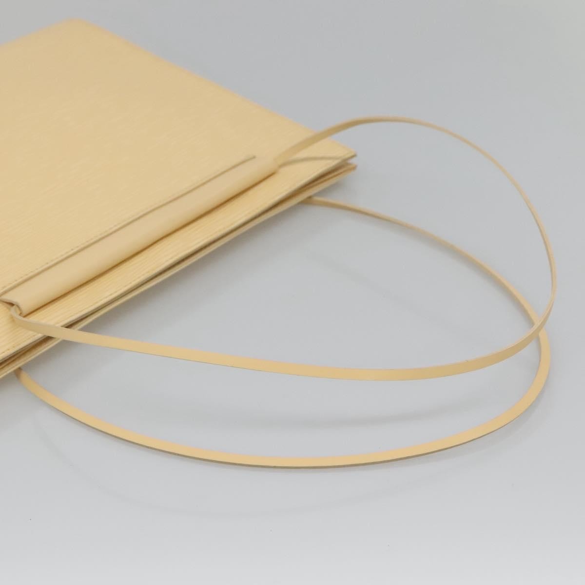 Louis Vuitton Saint Tropez Handbag Epi Leather, BEIGE, LEATHER, Shoulder bag