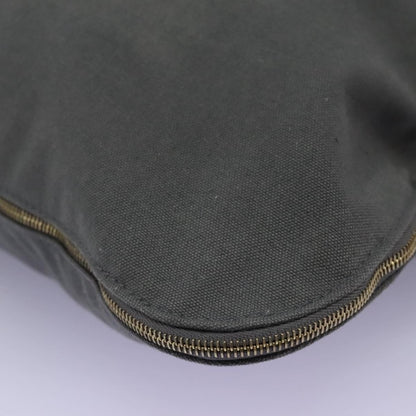 Hermes Fourre Tout Besace Messenger Bag Toile, GRAY, CANVAS, Crossbody bag
