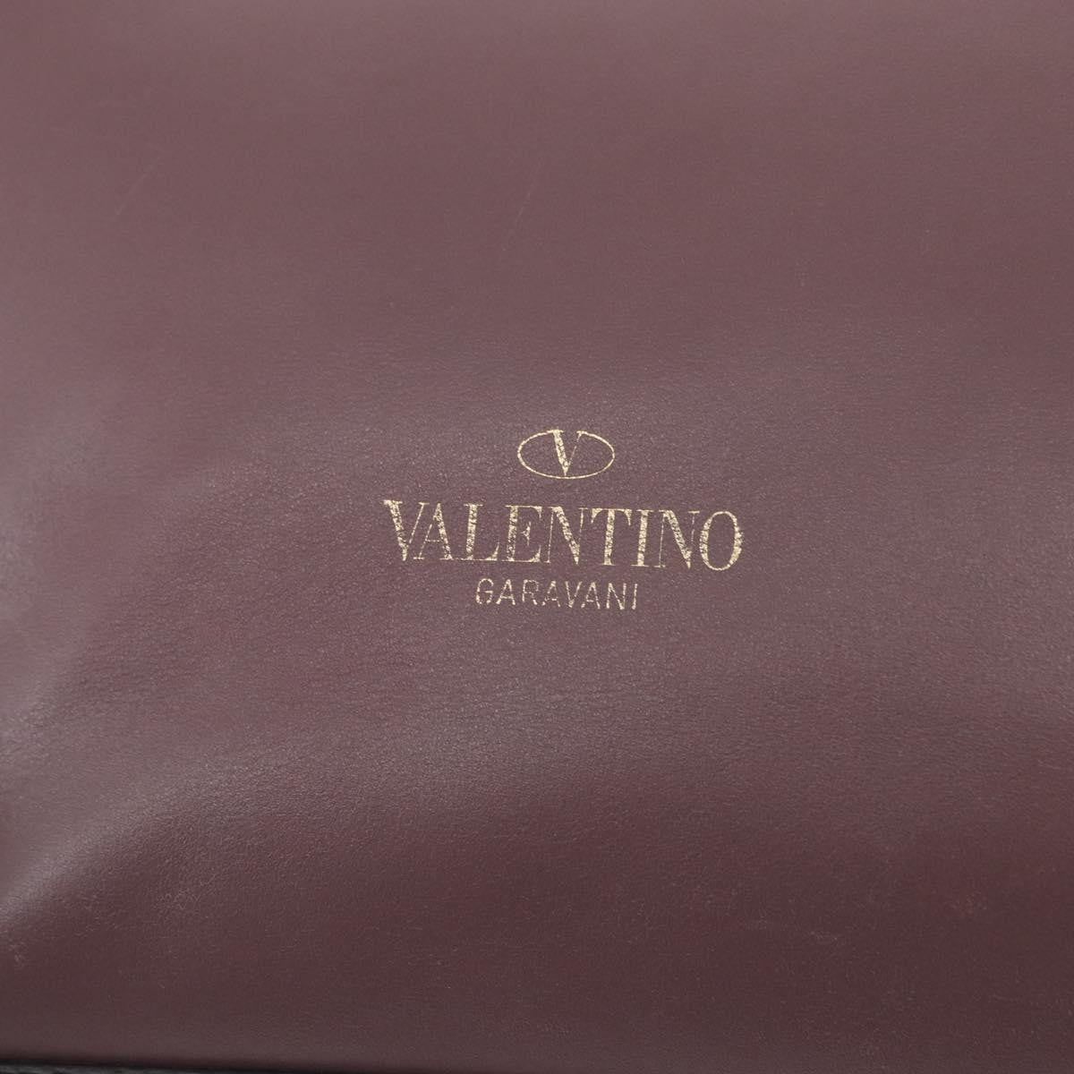 Valentino Garavani Rockstud Tote Rigid Leather, PURPLE, LEATHER, Handbag