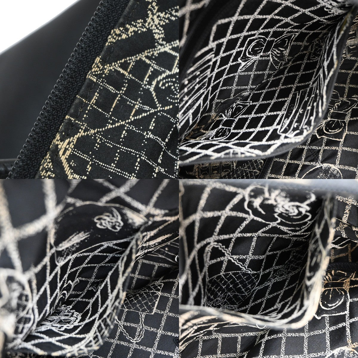 Chanel Essential 31 Rue Cambon Shopping Tote Leather, BLACK, LEATHER, Tote bag