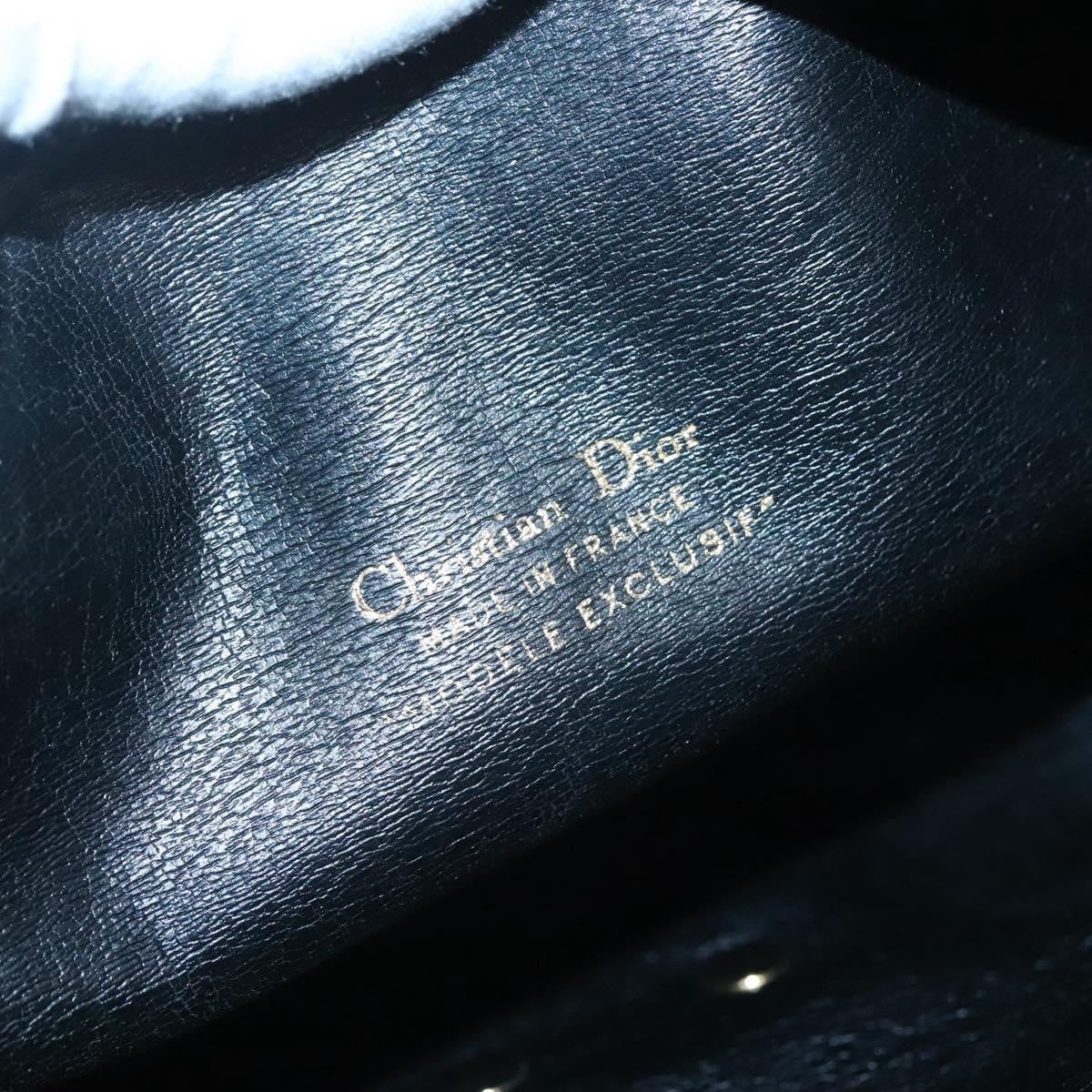 Christian Dior Shoulder bag Leather, BLACK, LEATHER, Shoulder bag