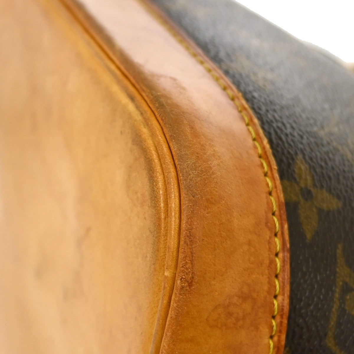 Louis Vuitton Alma Handbag Monogram Canvas, BROWN, CANVAS, Handbag