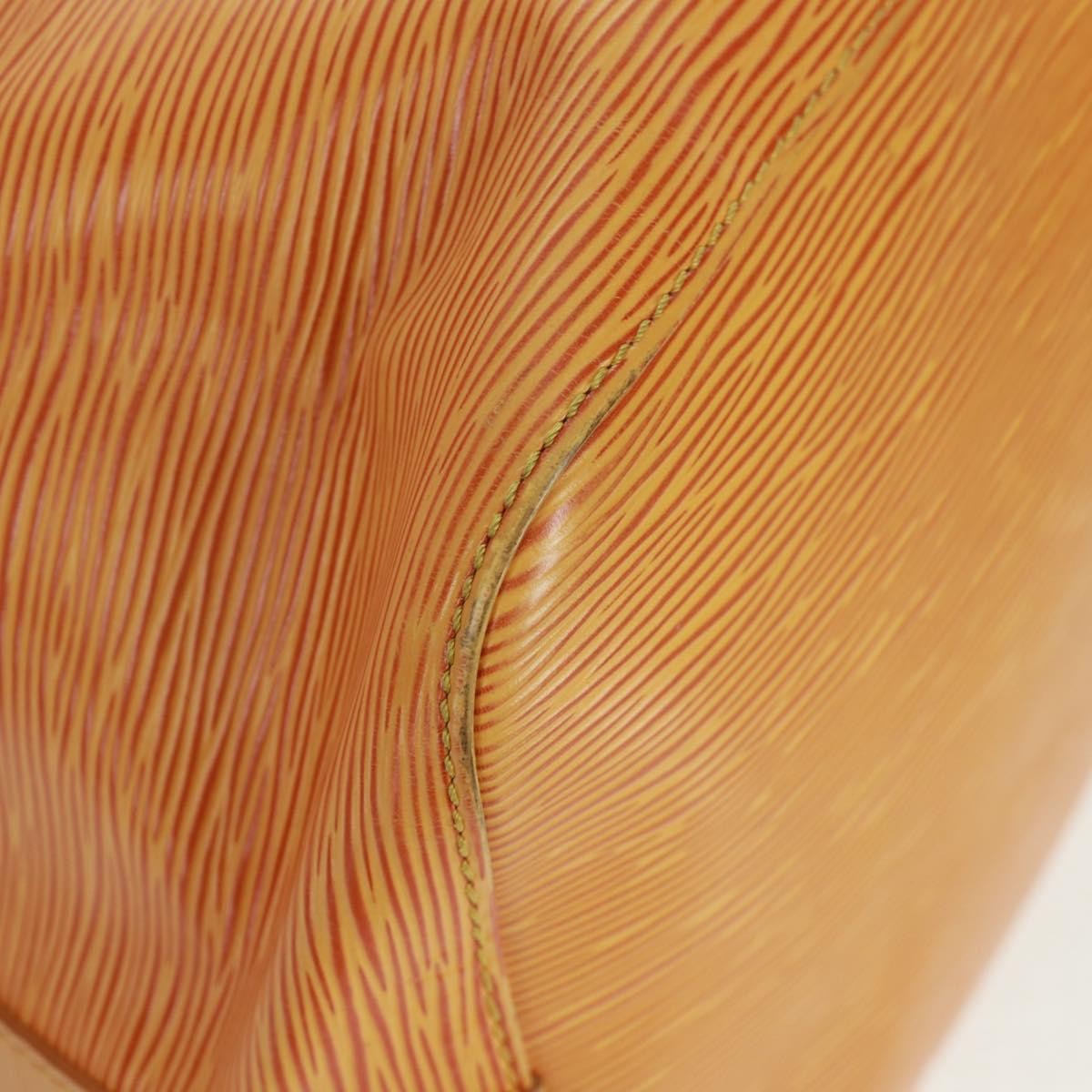 Louis Vuitton Petit Noe Handbag Epi Leather, YELLOW, LEATHER, Shoulder bag