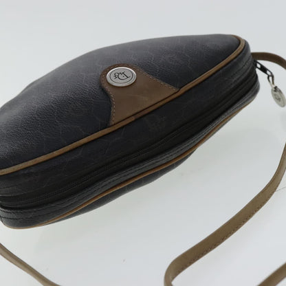 Christian Dior Vintage Honeycomb Shoulder Bag Canvas, BLACK, CANVAS, Shoulder bag