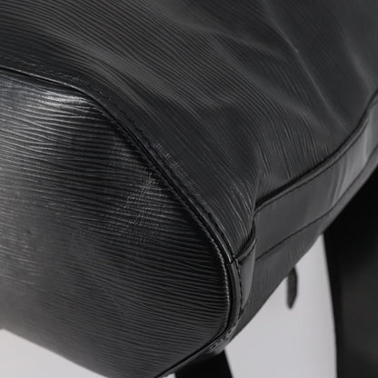 Louis Vuitton Sac a Dos Drawstring Backpack Epi Leather, BLACK, LEATHER, Backpack