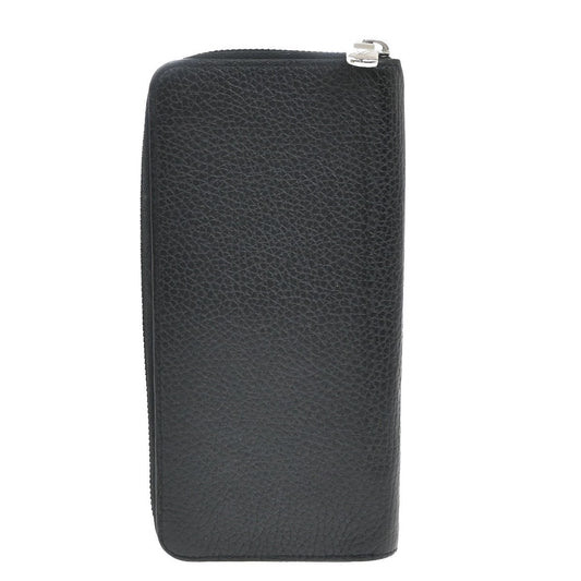 Louis Vuitton Zippy wallet vertical Taurillon Leather, BLACK, LEATHER, Wallets