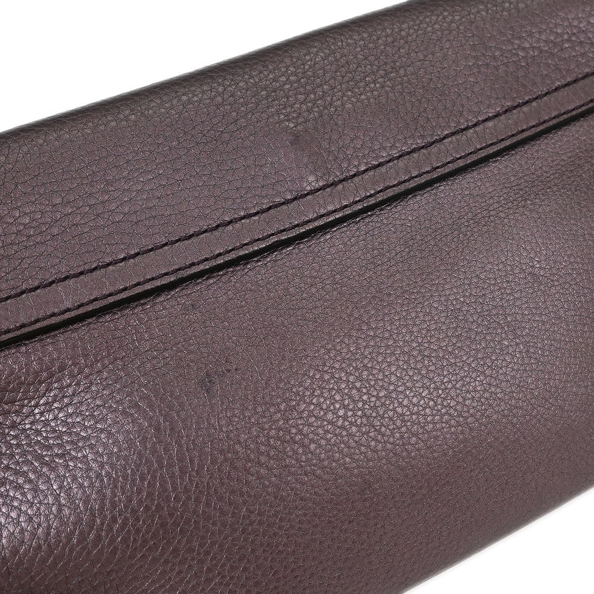 Gucci Soho Chain Crossbody Bag Leather, PURPLE, LEATHER, Shoulder bag