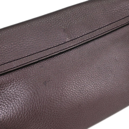 Gucci Soho Chain Crossbody Bag Leather, PURPLE, LEATHER, Shoulder bag