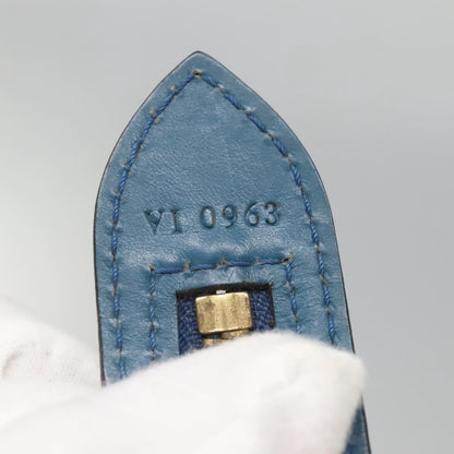 Louis Vuitton Saint Jacques Handbag Epi Leather, BLUE, LEATHER, Handbag