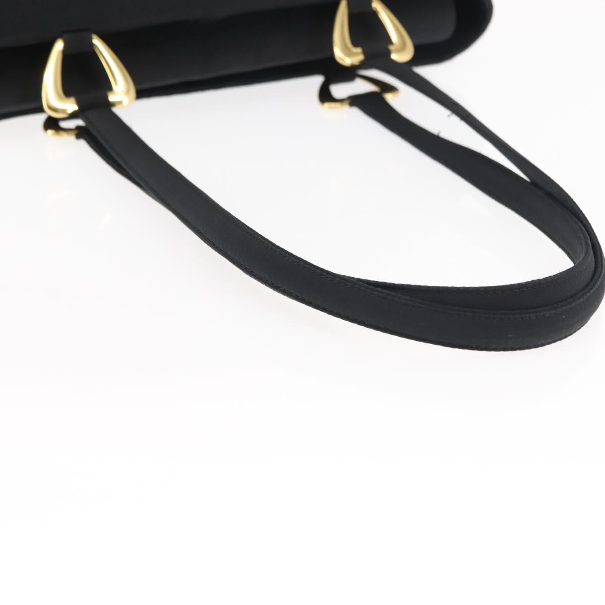 Saint Laurent Vintage Shoulder Bag Nylon, BLACK, NYLON, Tote bag