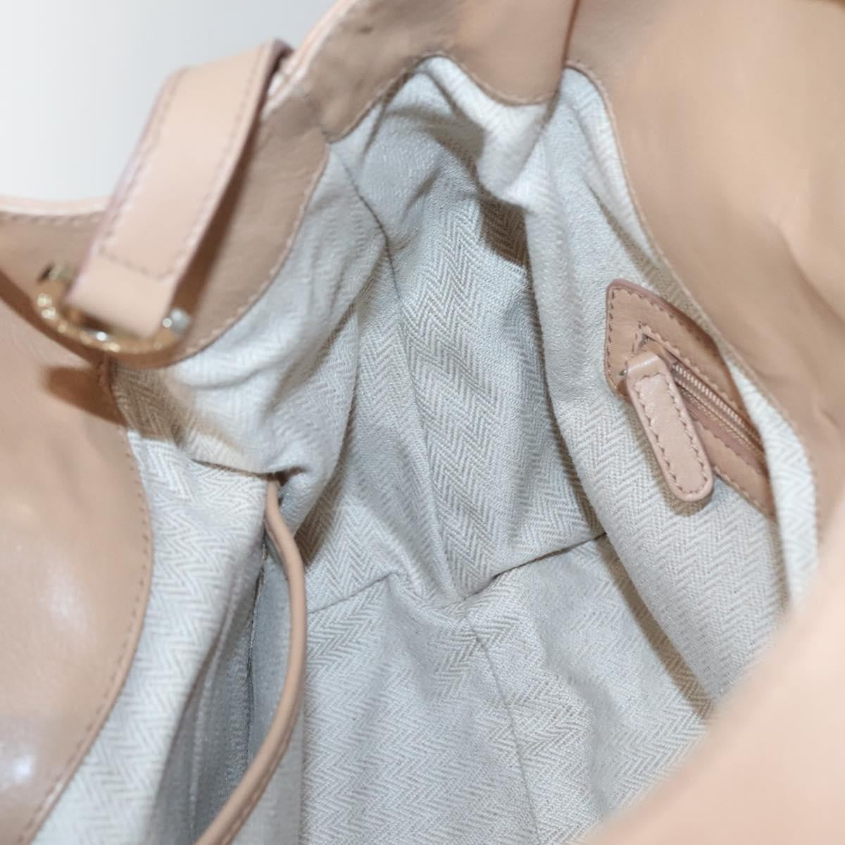 Bvlgari Chandra Hobo Canvas and Leather, BEIGE, CANVAS, Shoulder bag