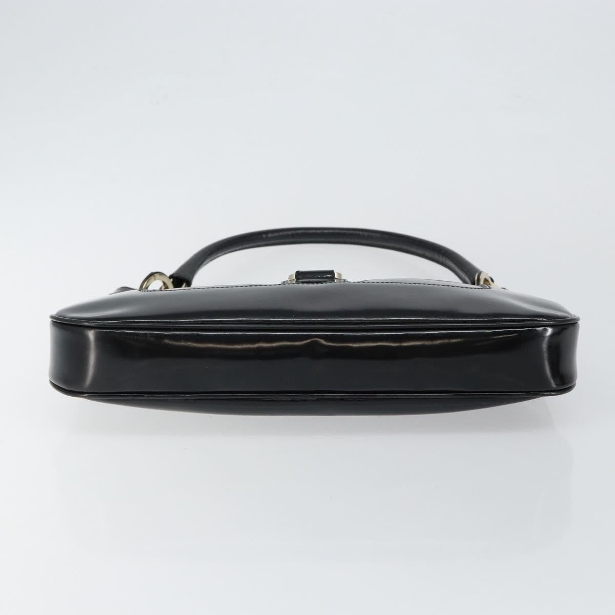 Gucci Jackie Bag Patent Leather, BLACK, PATENT_LEATHER, Shoulder bag