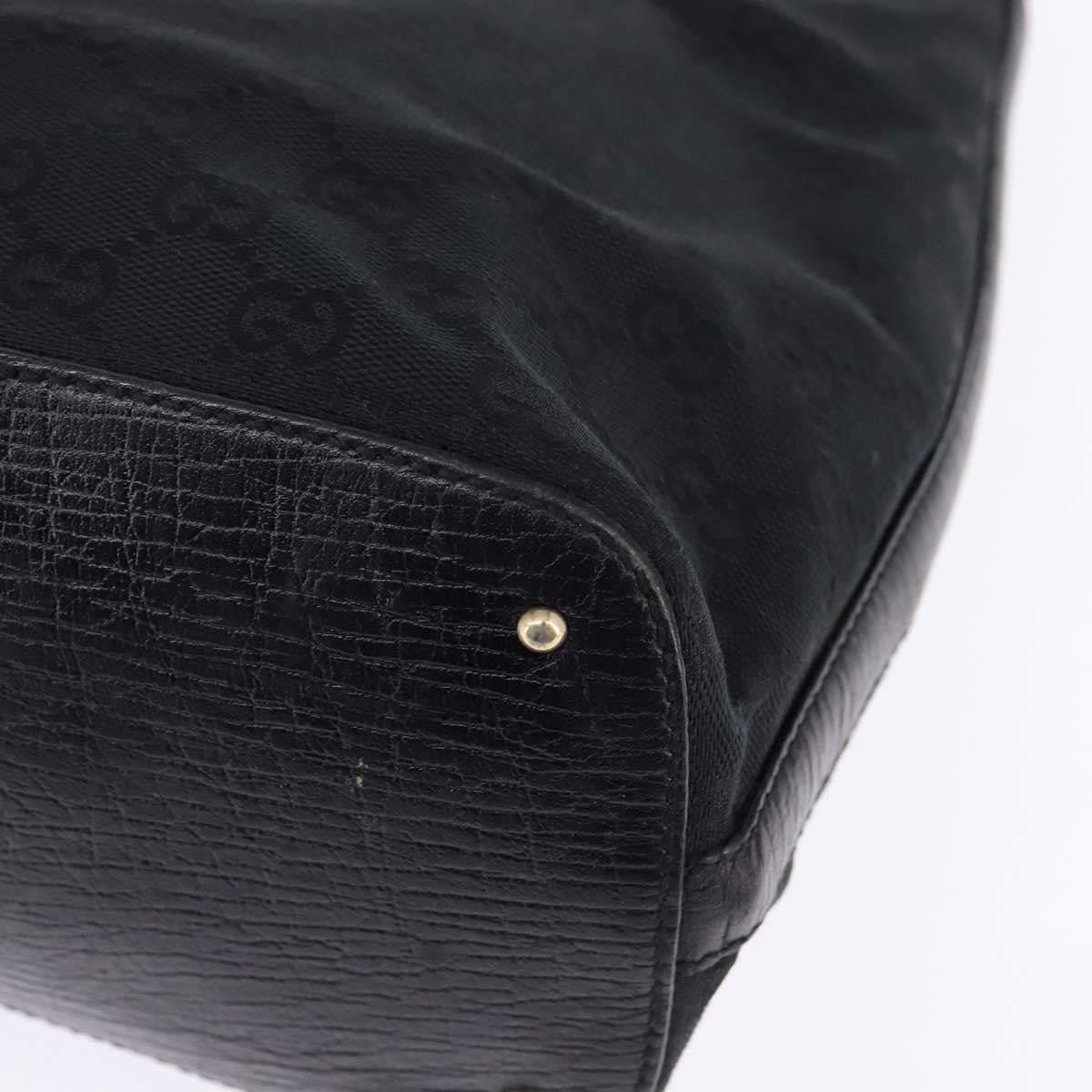 Gucci Hasler Tote GG Canvas, BLACK, CANVAS, Tote bag