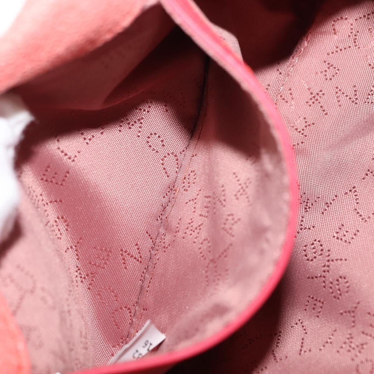 Stella McCartney Falabella Fold Over Crossbody Bag Suede, ORANGE, SUEDE, Shoulder bag