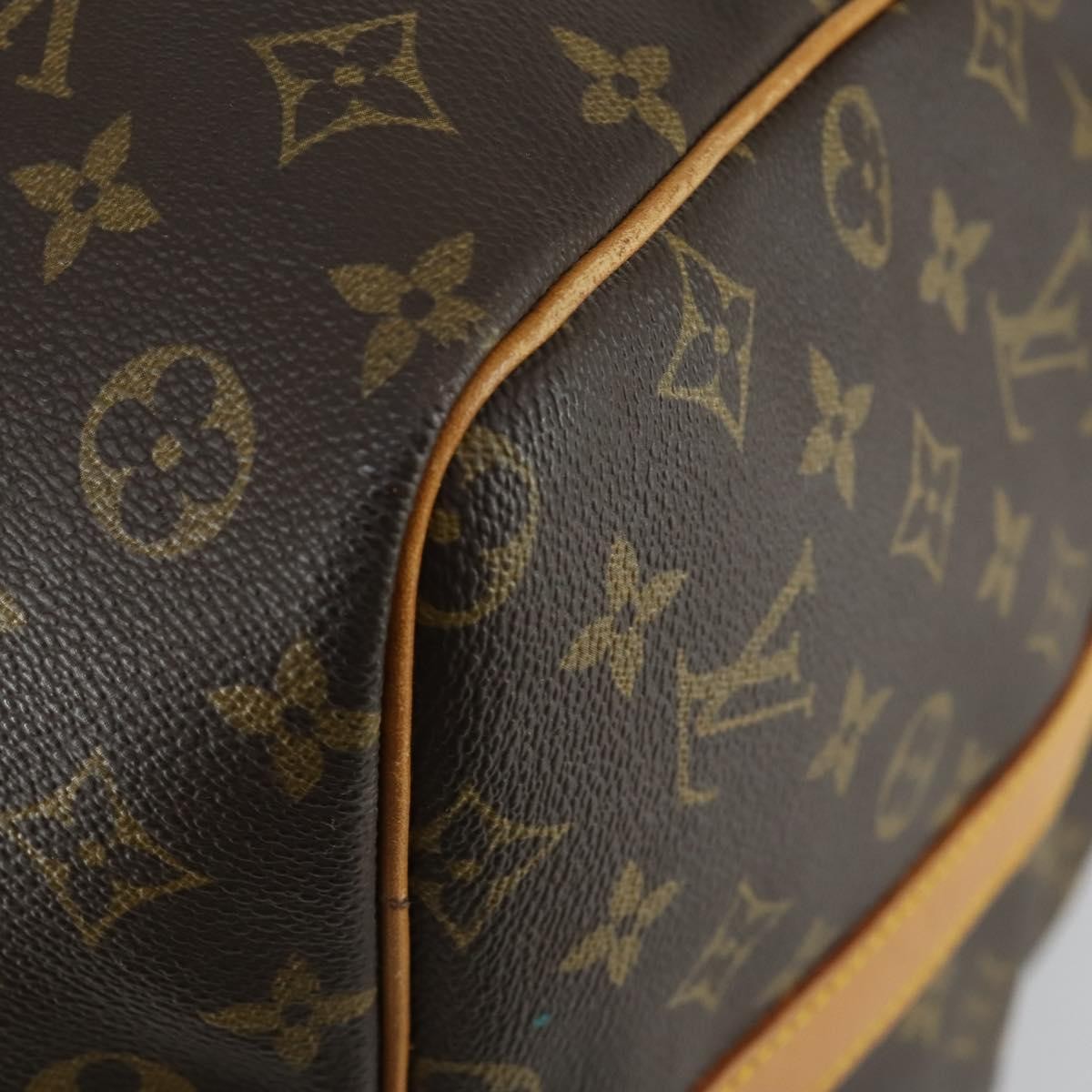 Louis Vuitton Keepall Bandouliere Bag Monogram Canvas, BROWN, CANVAS, Travel bag