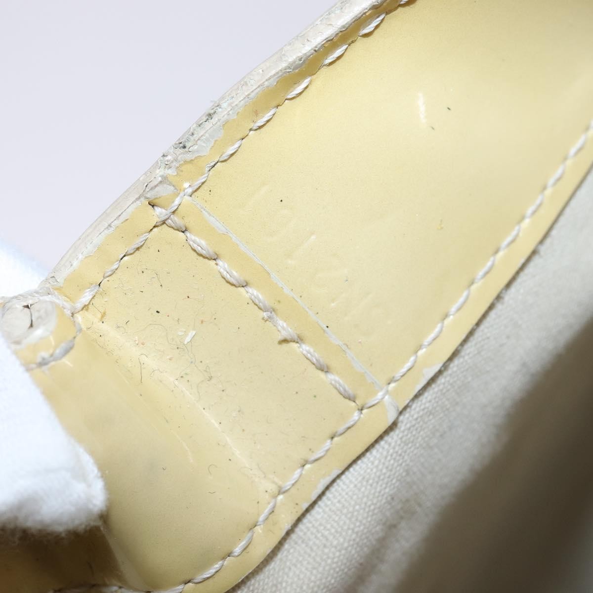 Louis Vuitton Wilshire Handbag Monogram Vernis, BEIGE, PATENT_LEATHER, Handbag