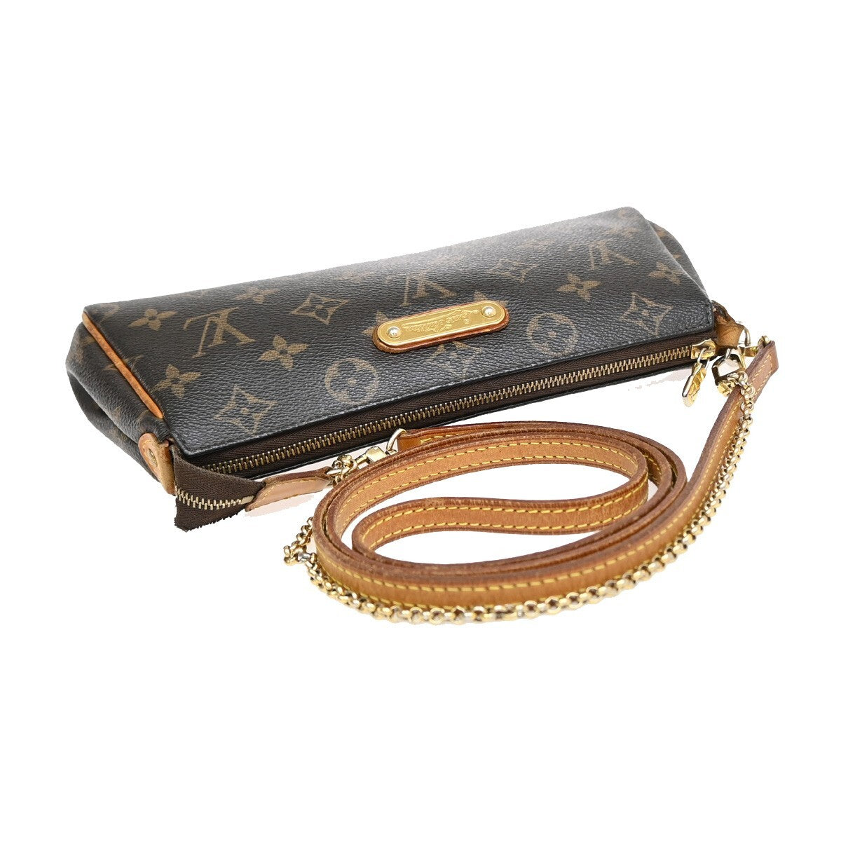 Louis Vuitton Eva Handbag Monogram Canvas, BROWN, CANVAS, Shoulder bag