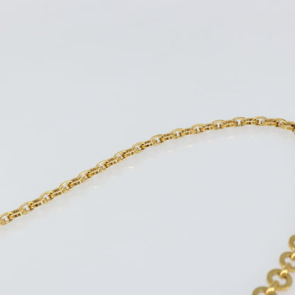 Salvatore Ferragamo Vintage Gancini Chain Shoulder Bag Leather, BURGUNDY, LEATHER, Shoulder bag