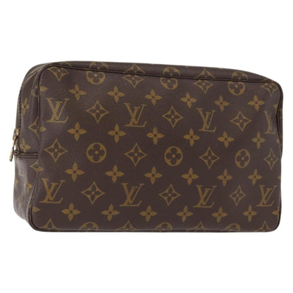 Louis Vuitton Trousse Toilette Monogram Canvas, BROWN, CANVAS, Clutche & pouche