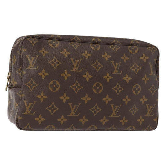 Louis Vuitton Trousse Toilette Monogram Canvas, BROWN, CANVAS, Clutche & pouche