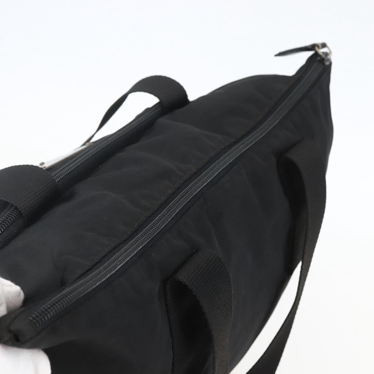 Prada Vintage Tote Tessuto, BLACK, NYLON, Tote bag