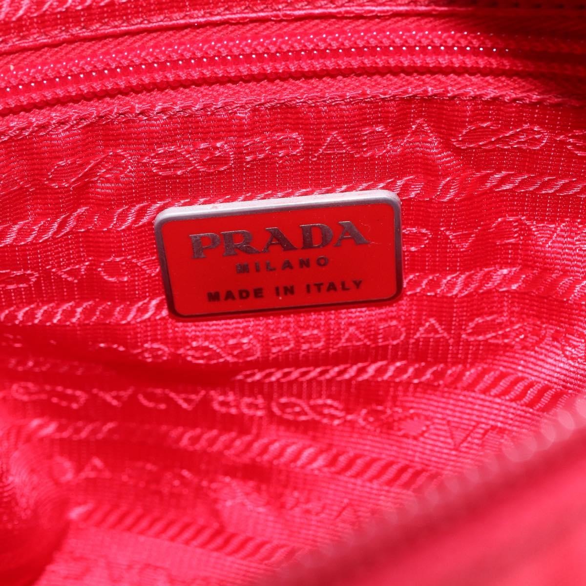 Prada Vintage Tote Tessuto, RED, NYLON, Tote bag
