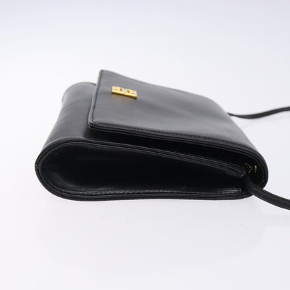 Givenchy Vintage 4G shoulder bag Leather, BLACK, LEATHER, Shoulder bag