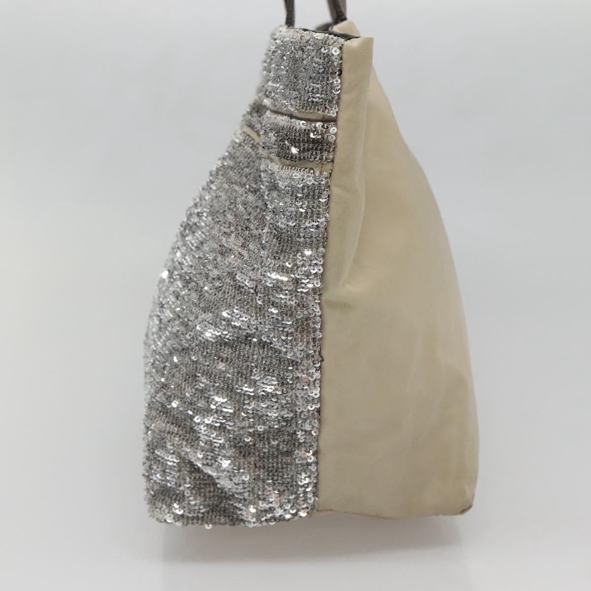 Salvatore Ferragamo Vala tote Nylon, SILVER, NYLON, Tote bag