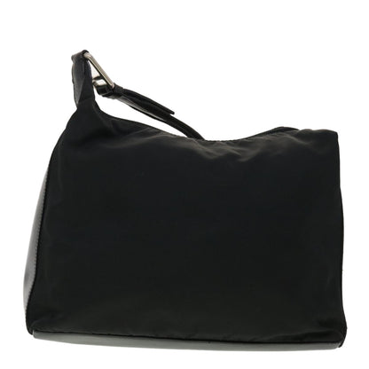 Prada Vintage Shoulder Bag Tessuto, BLACK, NYLON, Shoulder bag
