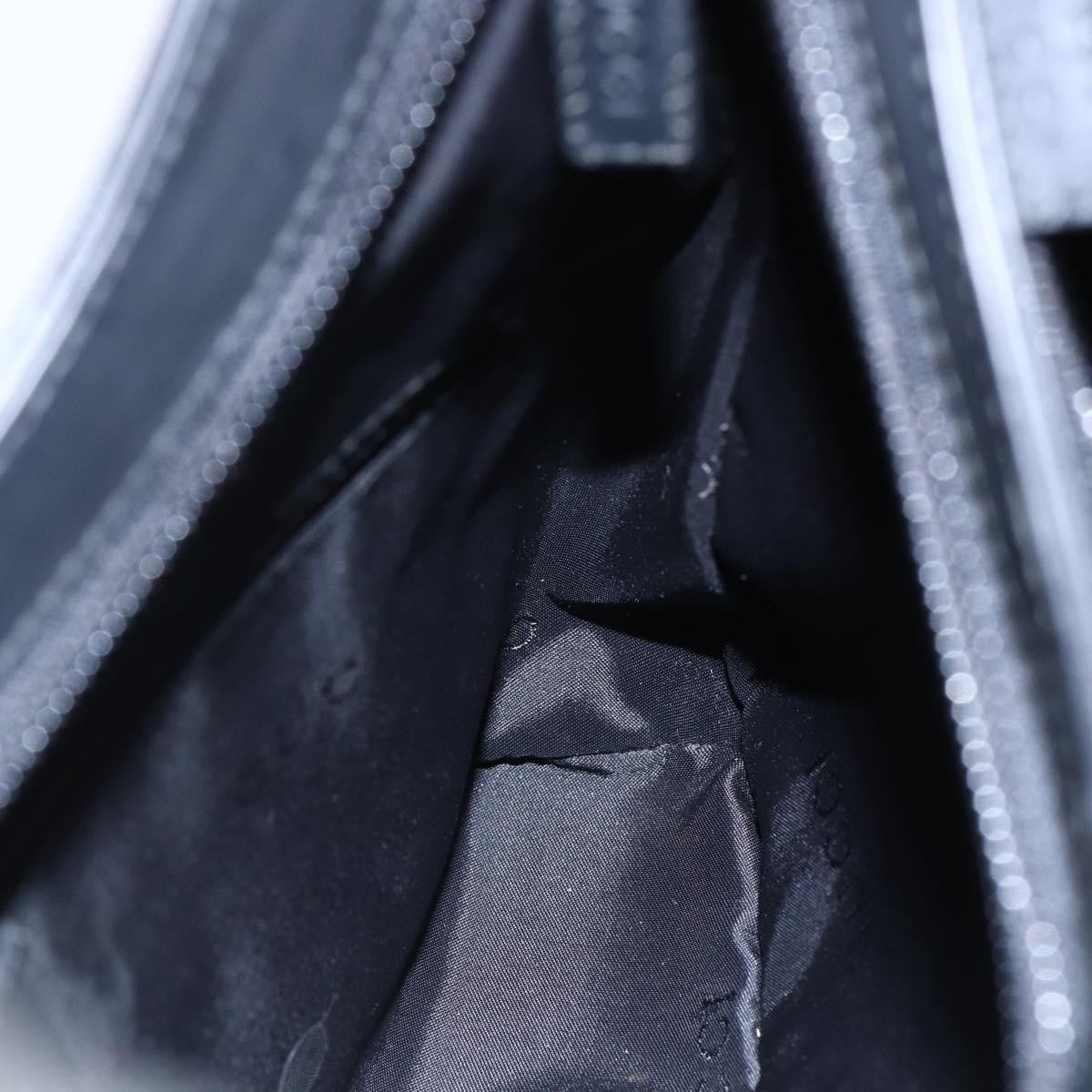 Gucci Metal Handle Hobo Leather, BLACK, LEATHER, Shoulder bag