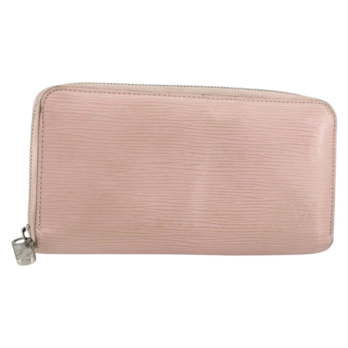 Louis Vuitton Zippy Wallet NM Epi Leather, PINK, LEATHER, Wallets