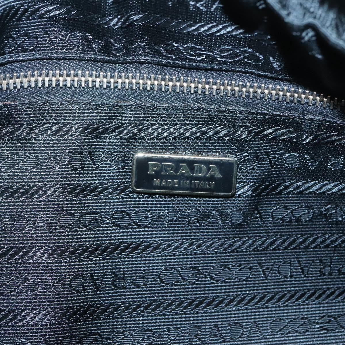 Prada SHOULDER BAG NYLON BLACK GOLD, Black, Nylon, Shoulder Bag