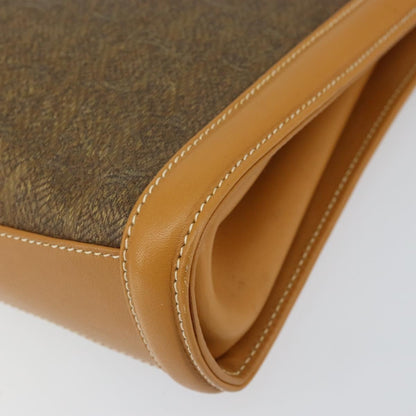 Gucci Vintage Shoulder Bag Canvas and Leather, BEIGE, CANVAS, Shoulder bag