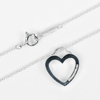 Tiffany & Co. Sentimental Heart Necklace Silver 925, SILVER, SILVER, Necklace