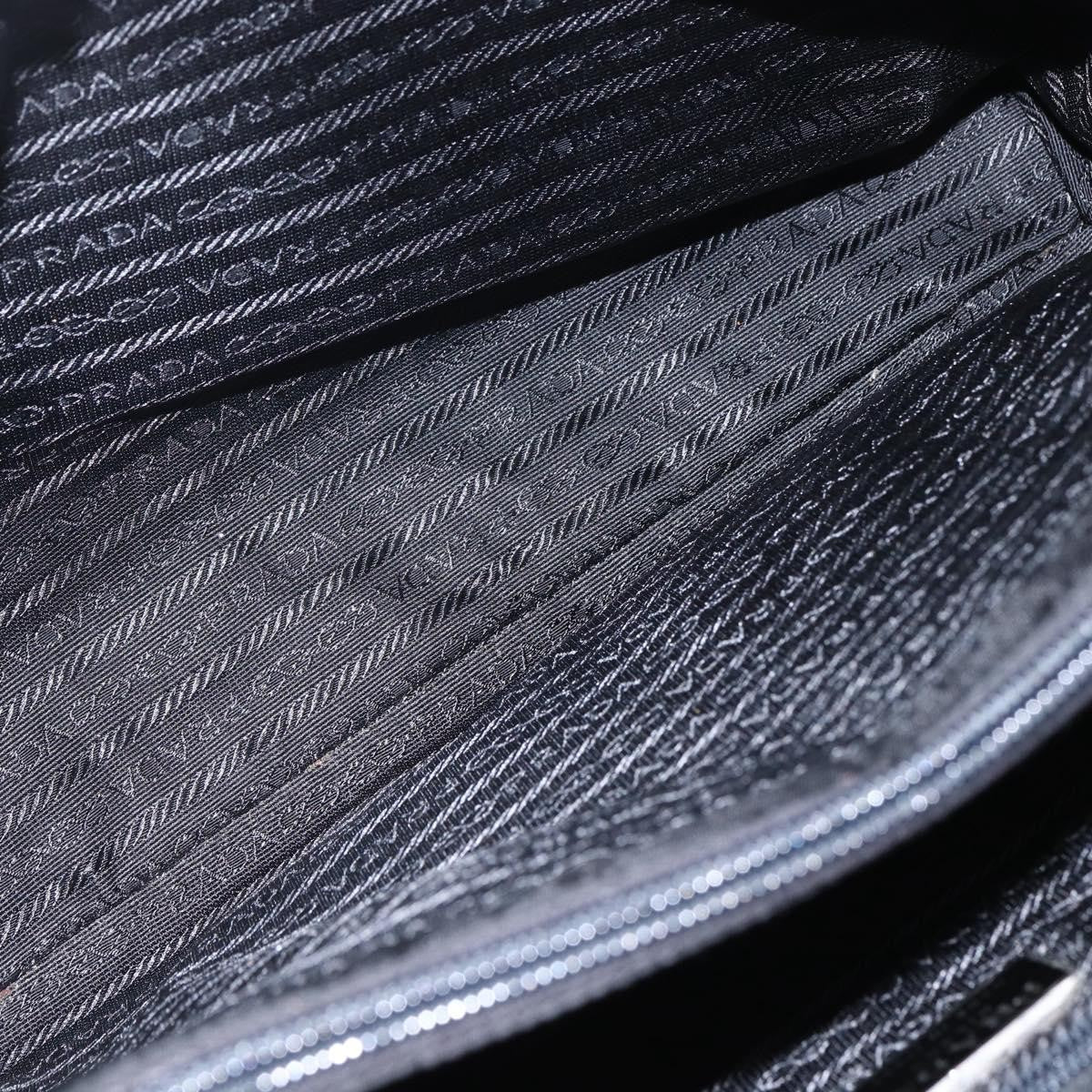 Prada Vintage Shoulder Bag Tessuto, BLACK, NYLON, Shoulder bag