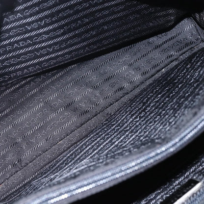 Prada Vintage Shoulder Bag Tessuto, BLACK, NYLON, Shoulder bag