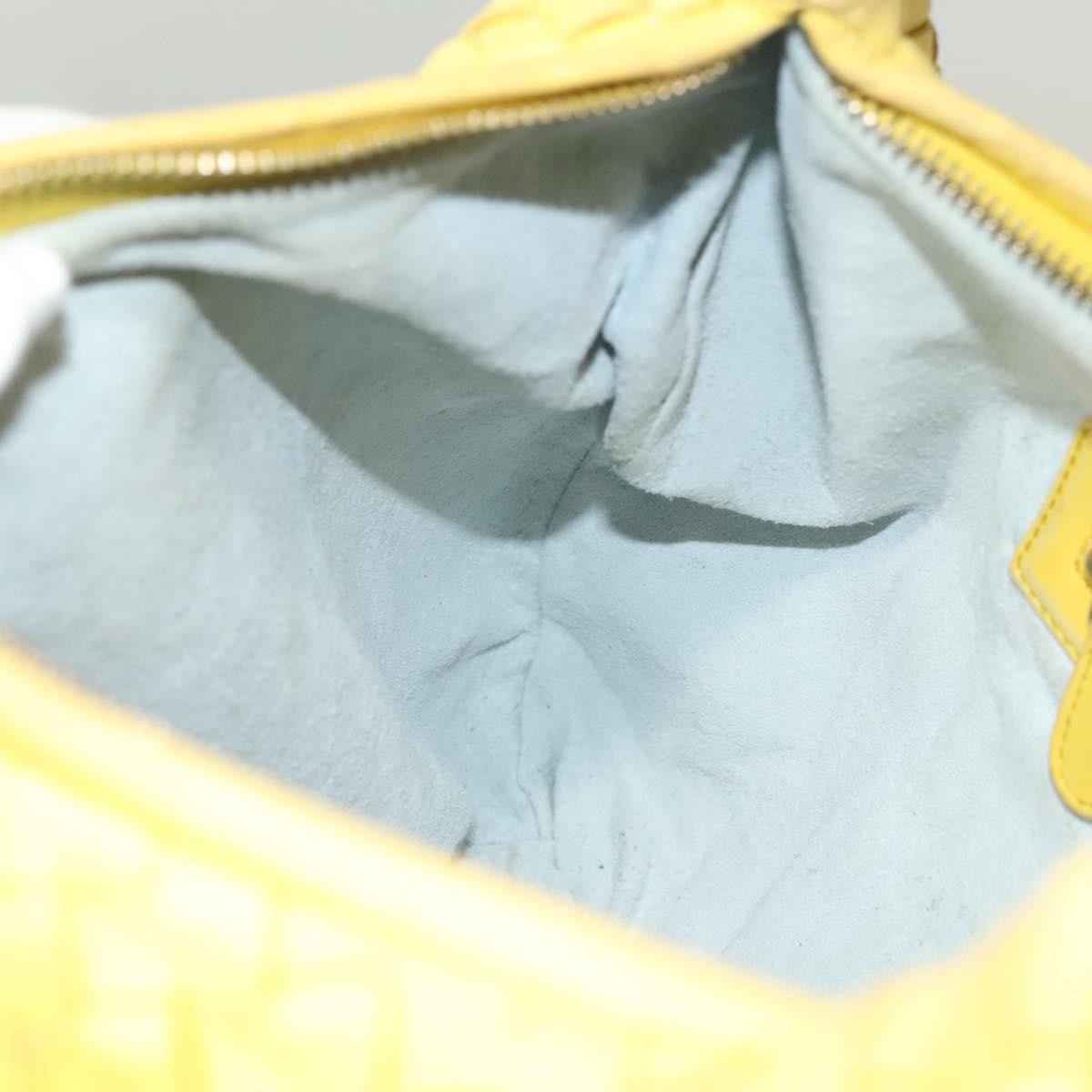 Bottega Veneta Veneta Hobo Intrecciato Nappa, YELLOW, LEATHER, Handbag